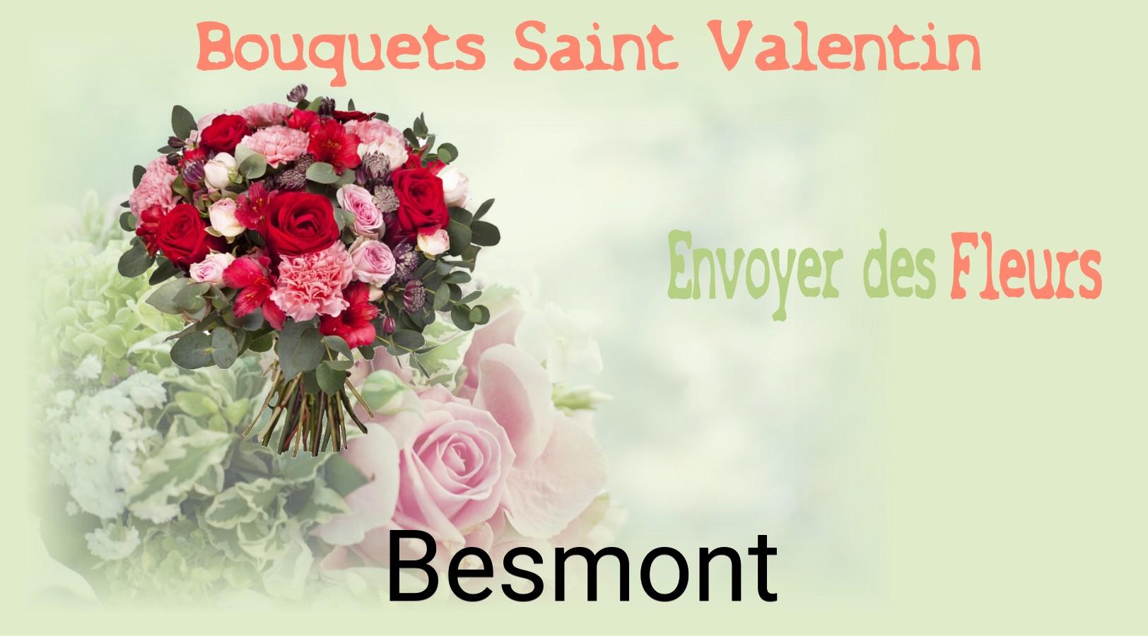 Roses de Saint-Valentin livrées à Besmont